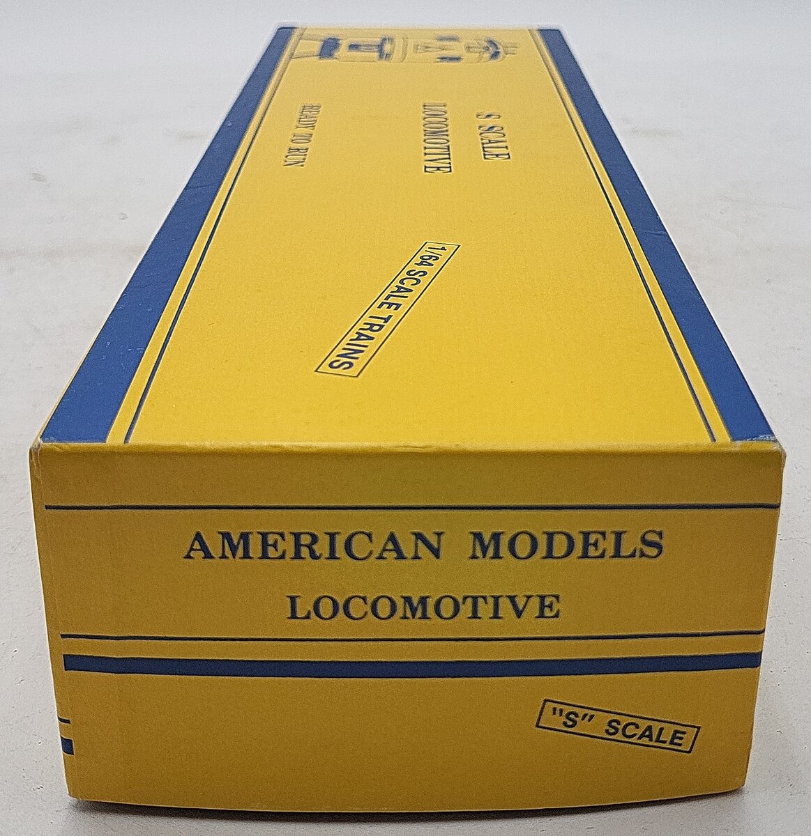 American Models S1214 S Scale Burlington Route Switcher #9372 EX/Box