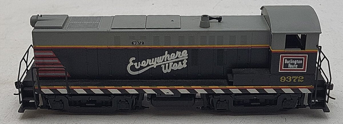 American Models S1214 S Scale Burlington Route Switcher #9372 EX/Box