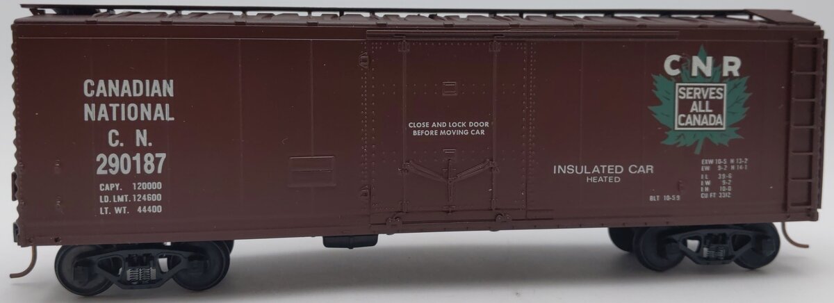 American Models 2208 S Gauge CN Plug Door Reefer #290187 EX/Box