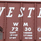 Des Plaines Hobbies 15142 "S" Scale Western Maryland 3-Bay Hopper EX/Box