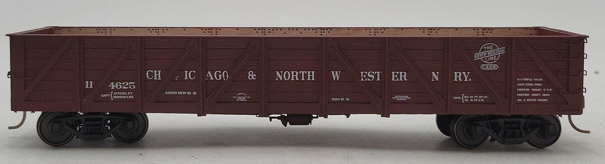 Des Plaines Hobbies SSA16012 S Scale Chicago North Western USRA Gondola #114625 LN/Box