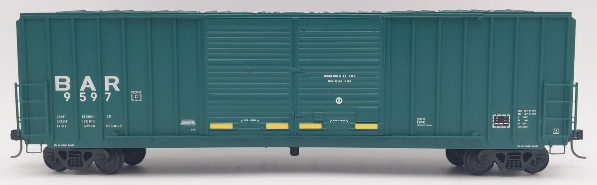 Des Plaines Hobbies  SSA1905.3 S Scale BAR FMC 5283 DD Boxcar #9597 LN/Box