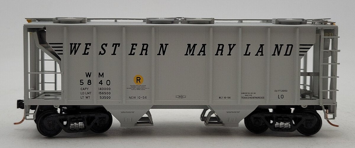 MTH 35-75048 S Western Maryland Ps-2 Covered Hopper Car #5840 LN/Box