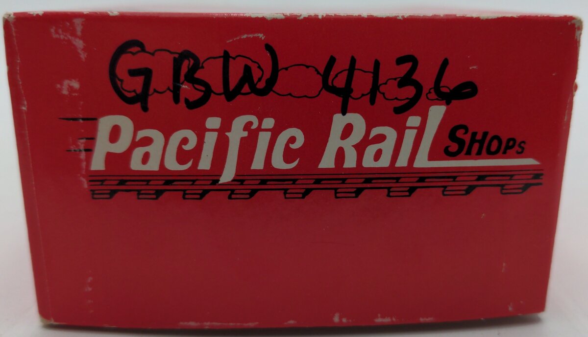 Pacific Rail 4136 S Scale Green Bay and Western Boxcar EX/Box