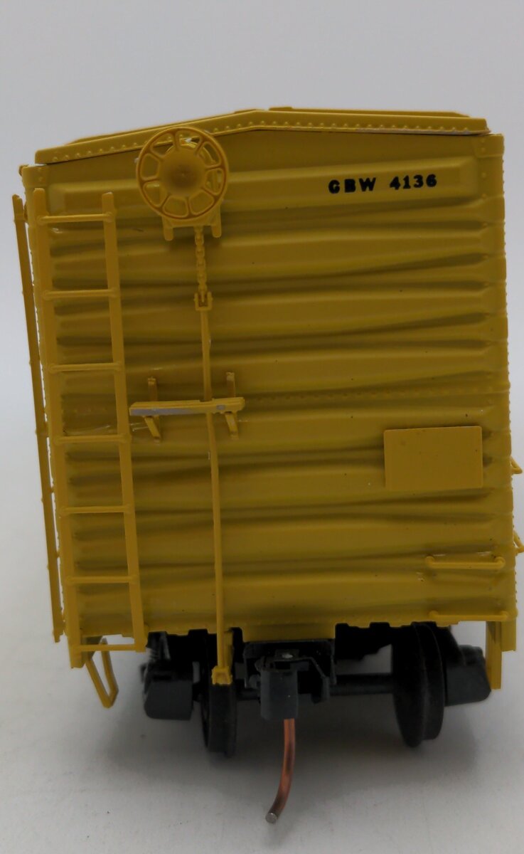 Pacific Rail 4136 S Scale Green Bay and Western Boxcar EX/Box