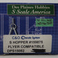 Des Plaines Hobbies 15082 "S"  C & O Chessie System 3-Bay Hopper #159875 EX/Box