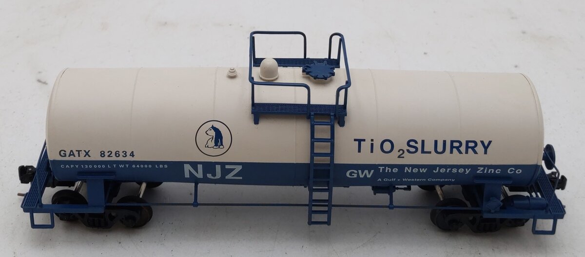 American Models 507 S Scale New Jersey Zinc Slurry Tank Car LN/Box