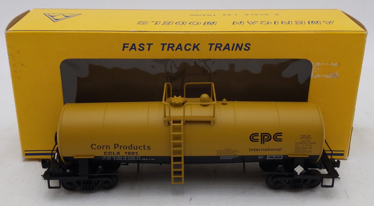 American Models 501 S Gauge CPC Single Dome Tank Car #1691 LN/Box
