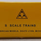 American Models 6005 S Gauge Chicago & North Western 46' Flatcar #42604 EX/Box
