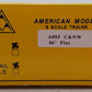 American Models 6005 S Gauge Chicago & North Western 46' Flatcar #42604 EX/Box
