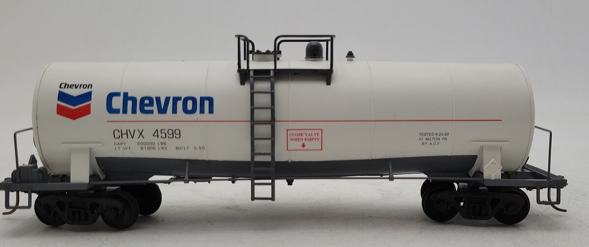 American Models 1999 S Scale TCA Convention Chevron Tank Car #4599 EX/Box