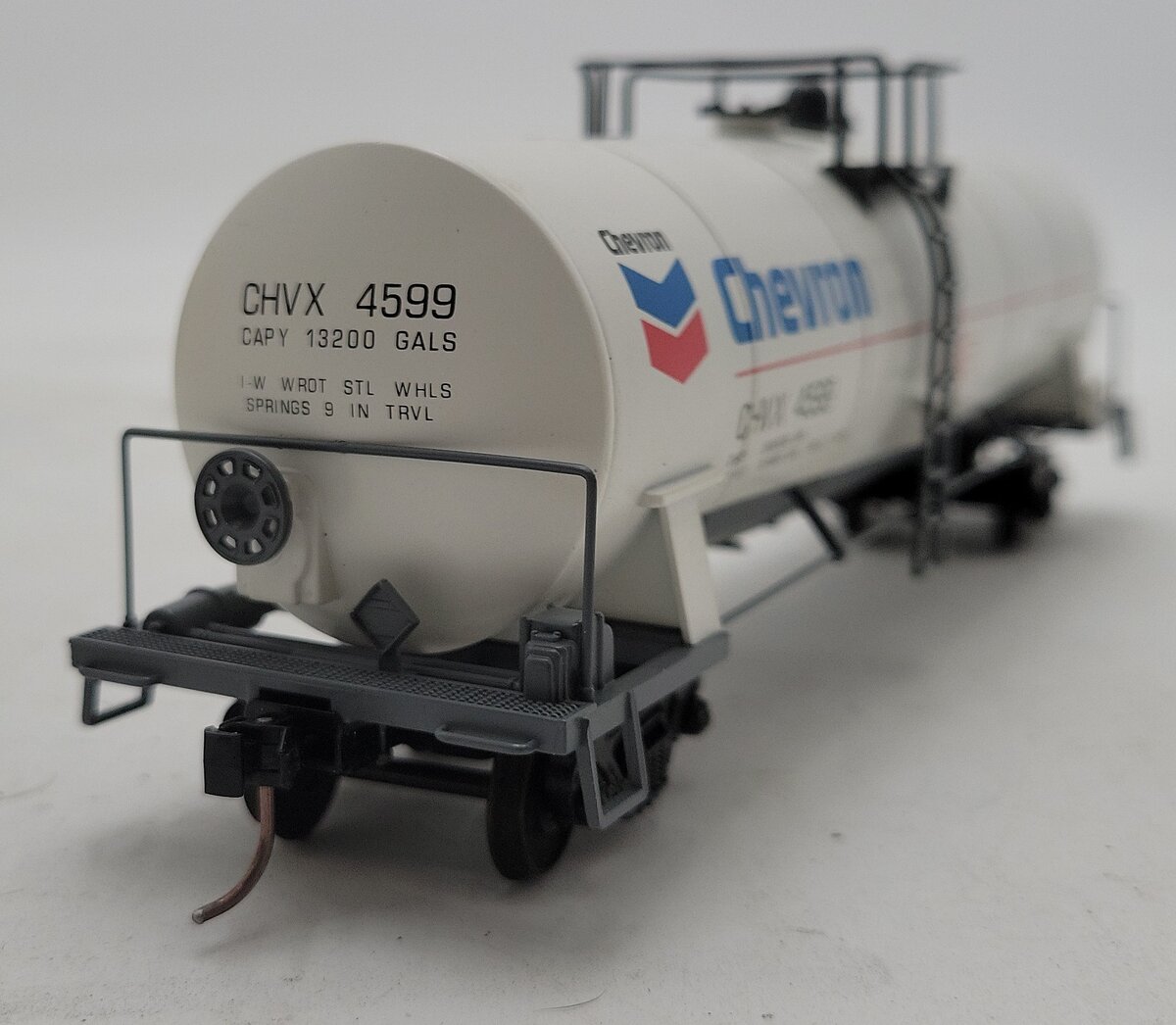 American Models 1999 S Scale TCA Convention Chevron Tank Car #4599 EX/Box
