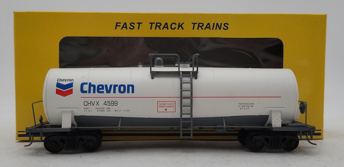 American Models 1999 S Scale TCA Convention Chevron Tank Car #4599 EX/Box