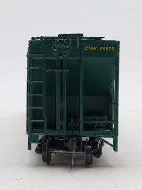 American Models S Scale Chicago & North Western 2014 3-Bay Covered Hopper #95878 LN/Box