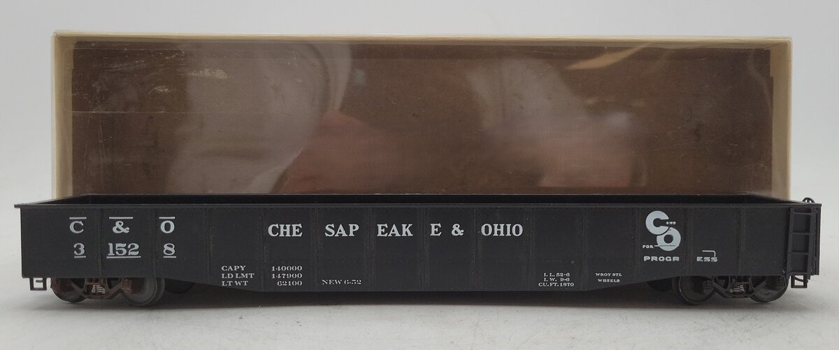 American Models 408 S Gauge Chesapeake & Ohio Gondola #31528 EX/Box