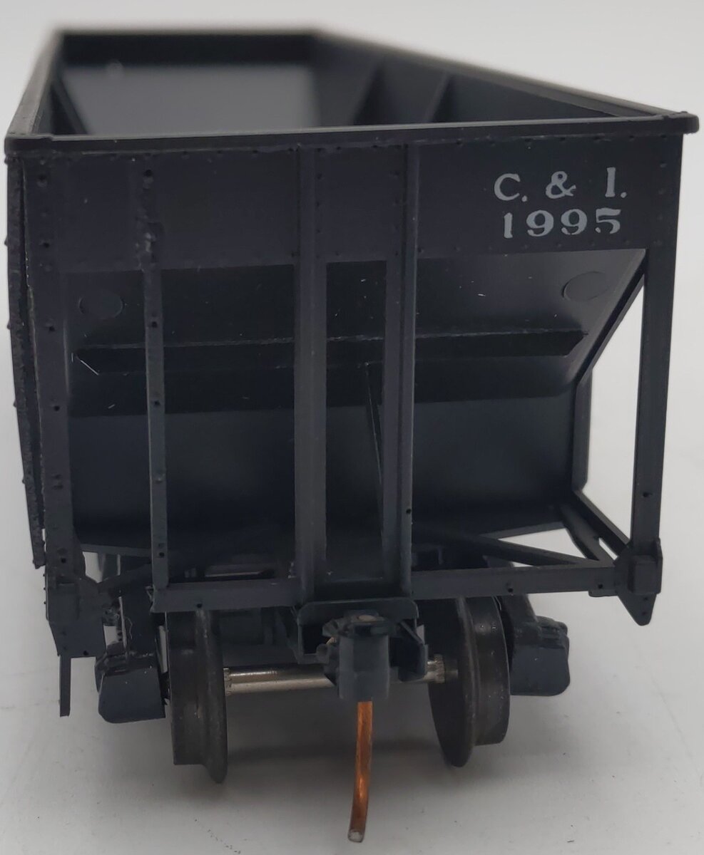 American Models 1995 S Gauge Hi-Rail Cambia & Indiana Hopper LN/Box