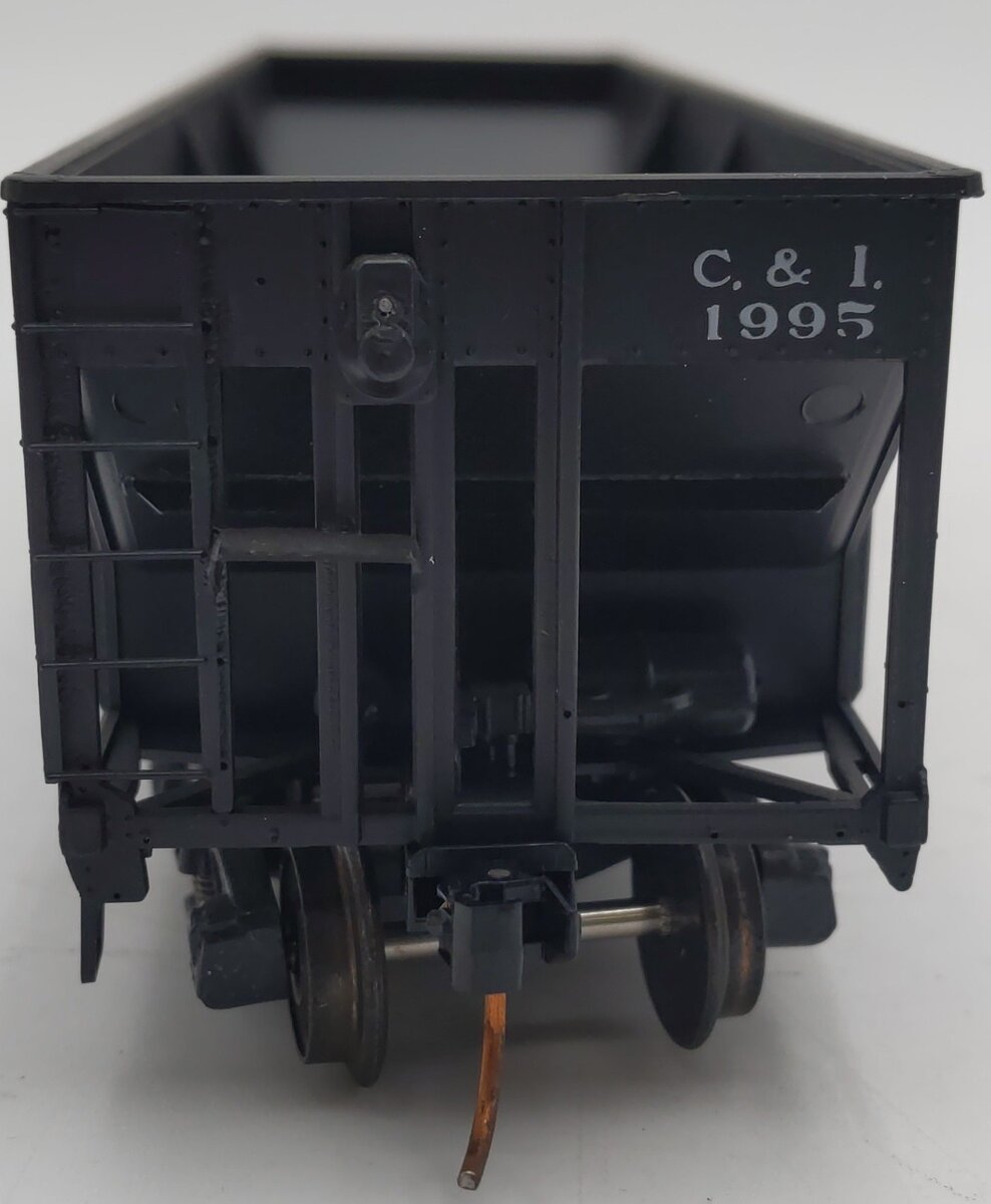 American Models 1995 S Gauge Hi-Rail Cambia & Indiana Hopper LN/Box