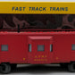 American Models 7710 S Gauge Santa Fe Bay Window Caboose #999136 EX/Box