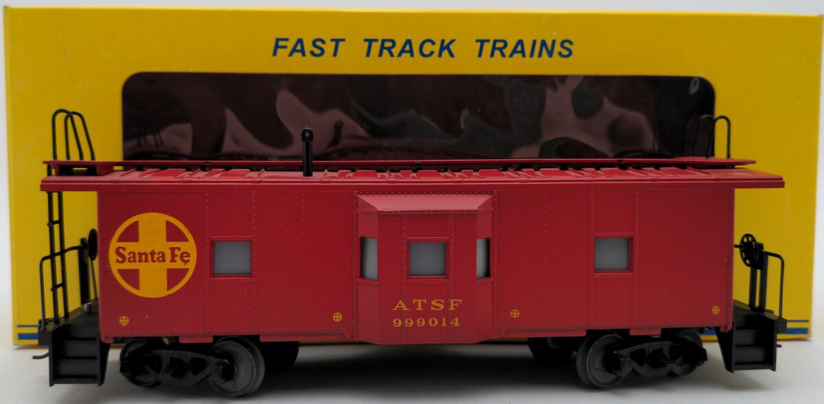 American Models 7710 S Gauge Santa Fe Bay Window Caboose #999136 EX/Box
