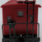 American Models 7710 S Gauge Santa Fe Bay Window Caboose #999136 EX/Box