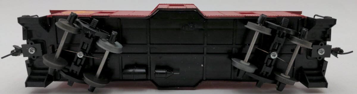 American Models 7710 S Gauge Santa Fe Bay Window Caboose #999136 EX/Box