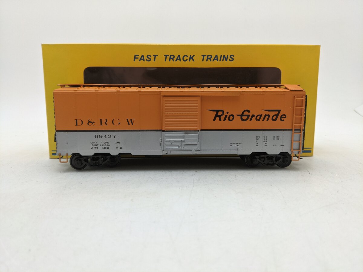 American Models 1150 S Scale D&RGW 40' Box Car #69427 EX/Box
