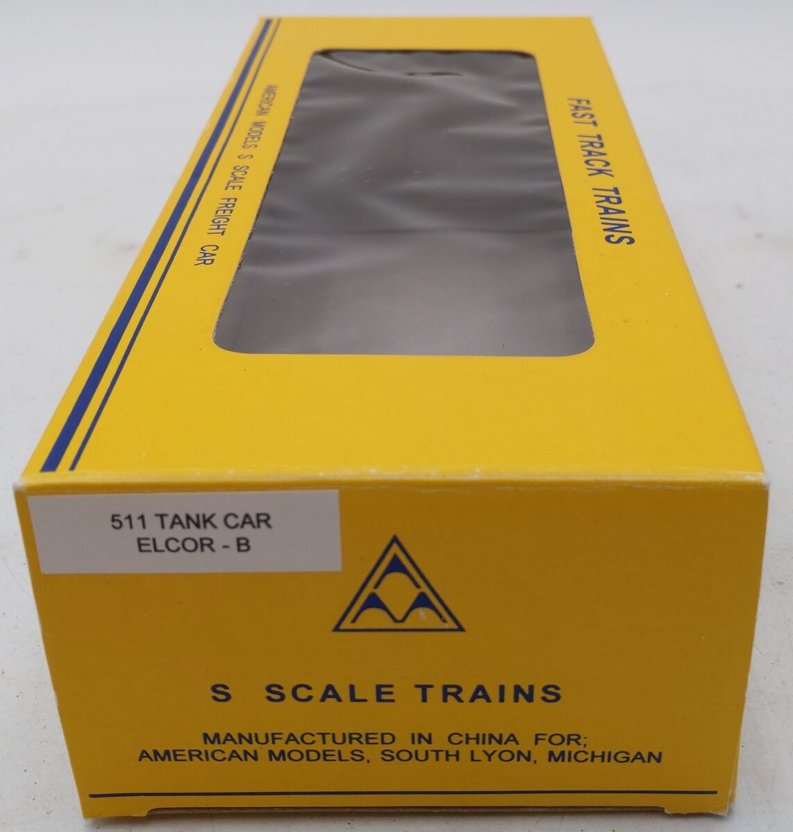 American Models 511 S Gauge Elcor Tank Car #96912 LN/Box