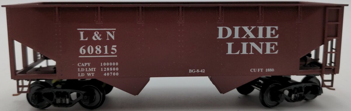 American Models 3257 S Scale Louisville & Nashville 2 Bay Hopper #60815 EX/Box
