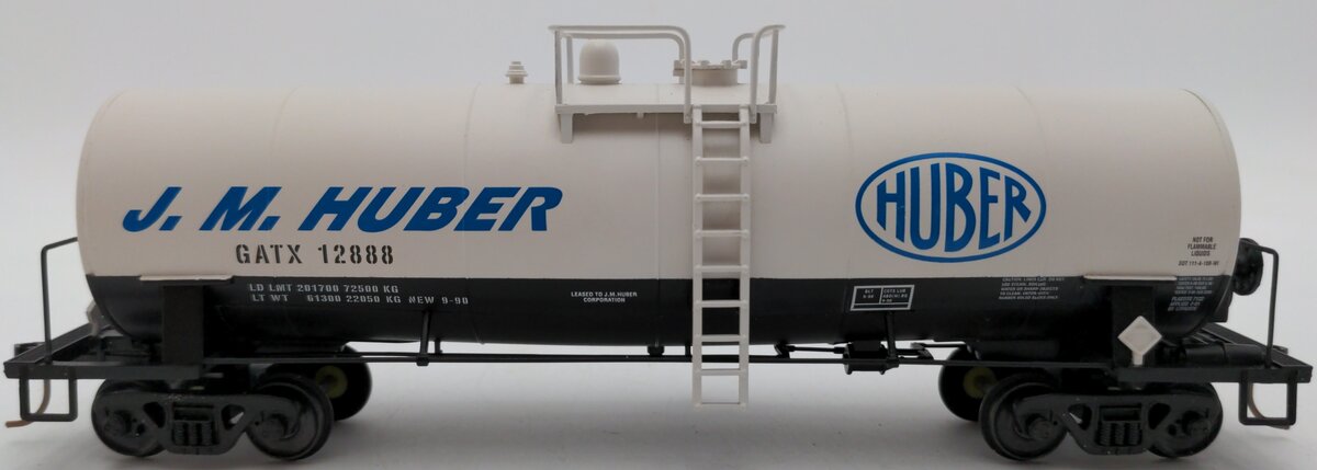American Models S Scale J.M. Huber GATX Tank Car #12888 EX/Box