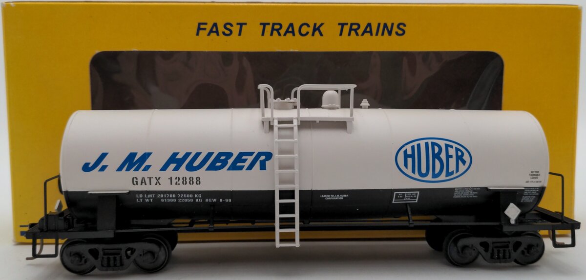 American Models S Scale J.M. Huber GATX Tank Car #12888 EX/Box