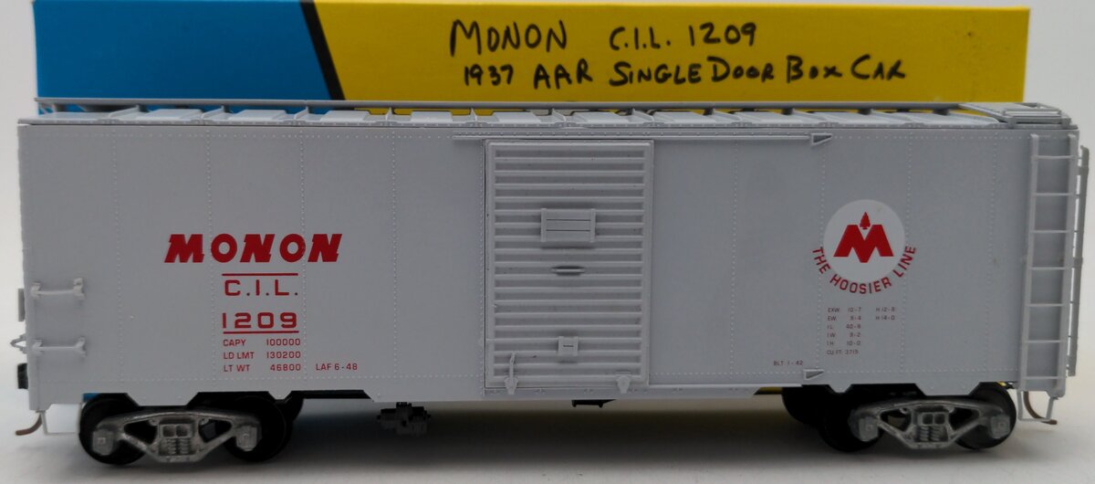 Pacific Rail 1209 Monon CI&L Boxcar EX/Box