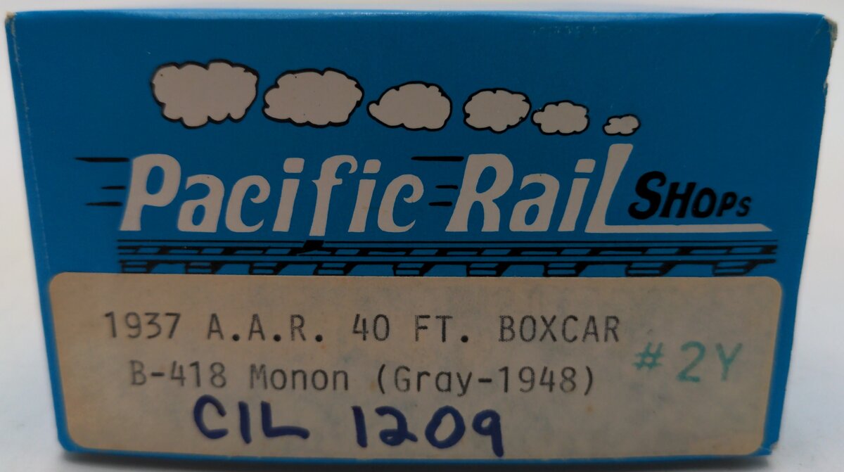 Pacific Rail 1209 Monon CI&L Boxcar EX/Box