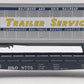 MTH 35-76002 S Baltimore & Ohio Flatcar with 48' Trailer (Smooth) #8775