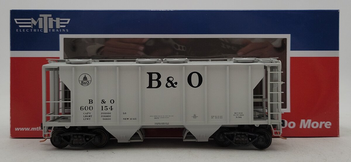 MTH 35-75040 S Scale Baltimore & Ohio PS-2 Hopper Car #600154