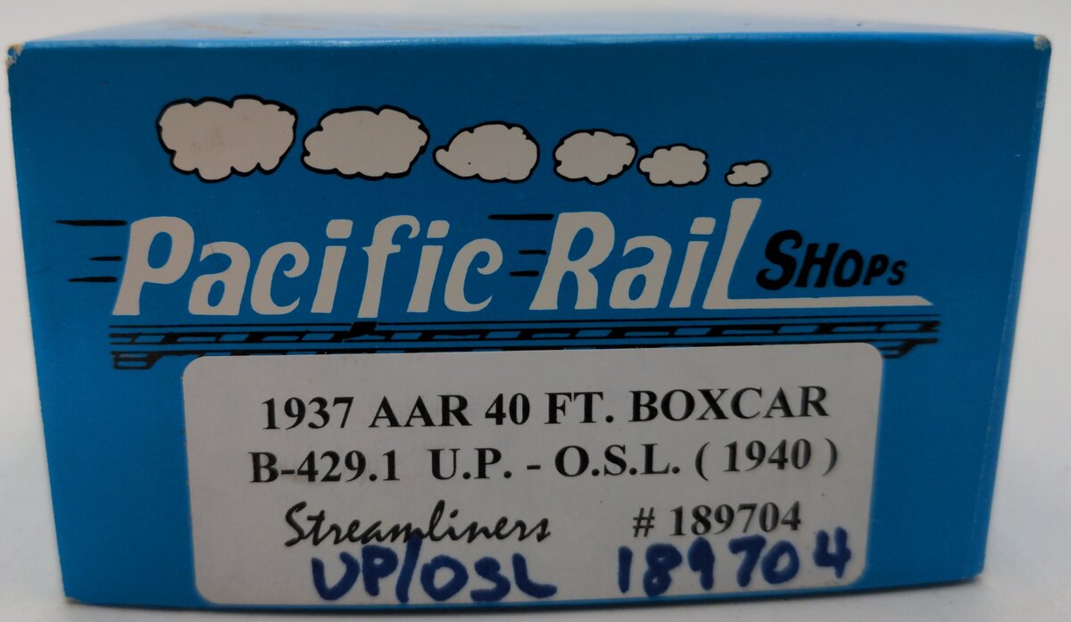 Pacific Rail 189704 Union Pacific Boxcar VG/Box