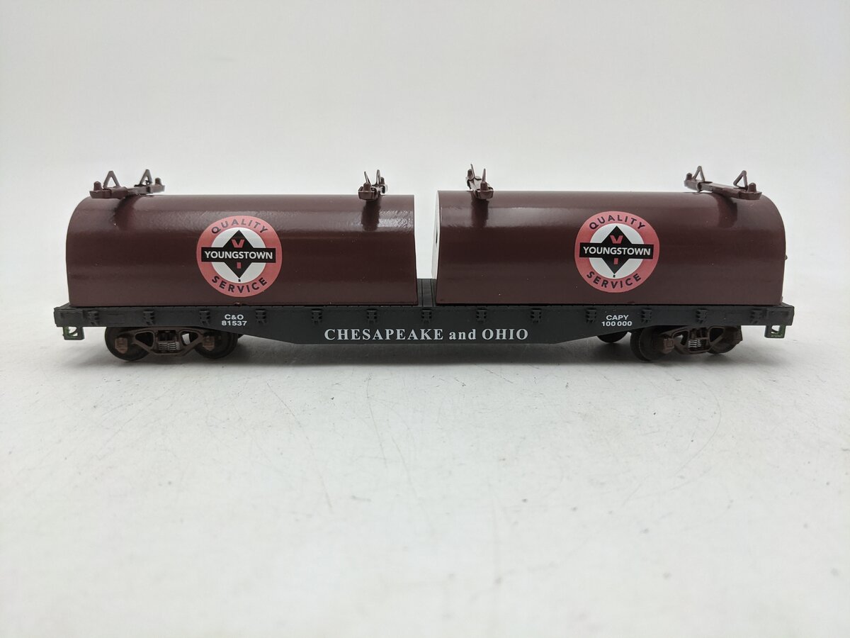 Pikesville Models S Scale Chesapeake & Ohio Flat Car #81537-Scale EX/Box