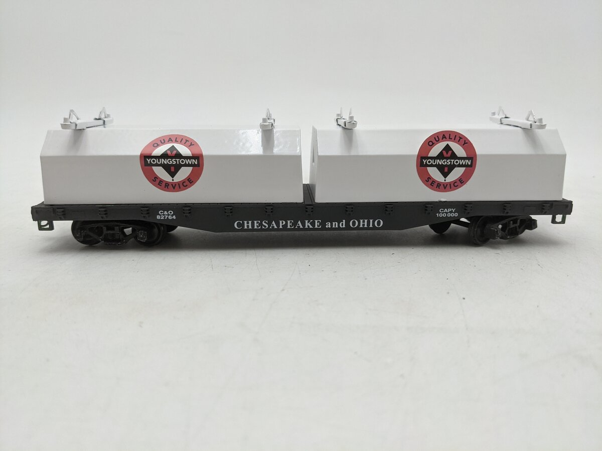 Pikesville Models S Scale Chesapeake & Ohio Flatcar #82764-Scale EX/Box