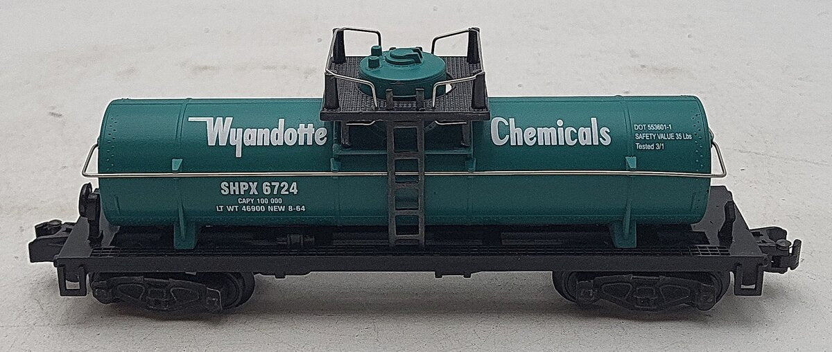Pikesville Models S Scale Wyandotte Chemicals (High-rail) Tank Car #6724 LN/Box