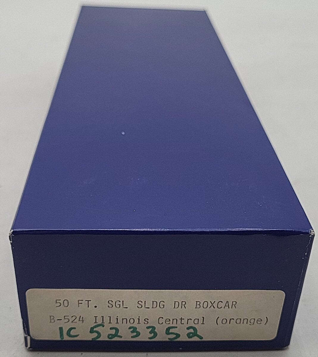 Precision Scale Co. S Scale Illinois Central Box Car #523352 LN/Box
