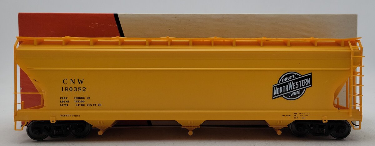 Precision Scale S Scale 4650 Chicago & North Western Hopper #180382 EX/Box
