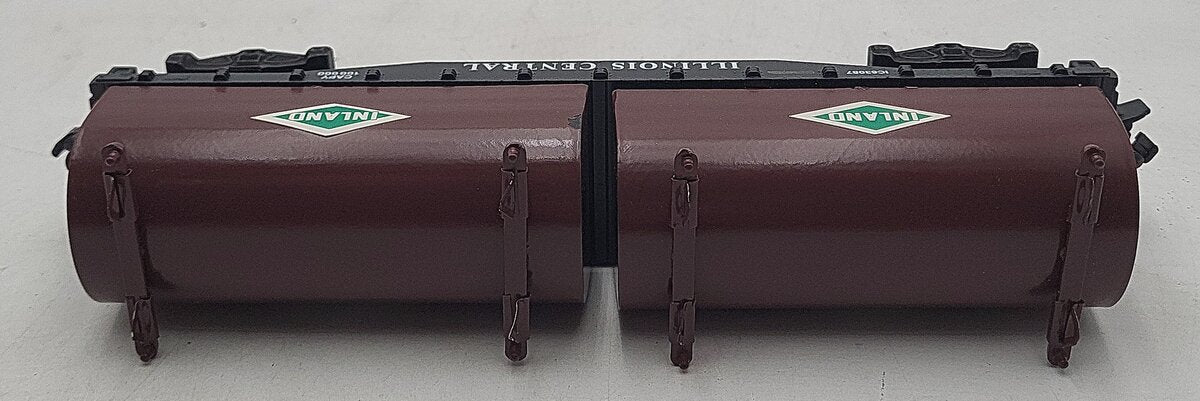 Pikesville Models S Gauge Illinois Central Inland Steel Coil Car -(High-Rail) EX/Box