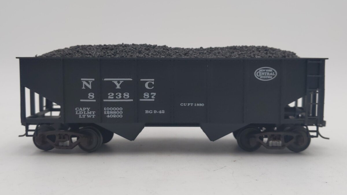 American Models 306 S Scale NYC 2-Bay Coal Hopper #823887 LN/Box