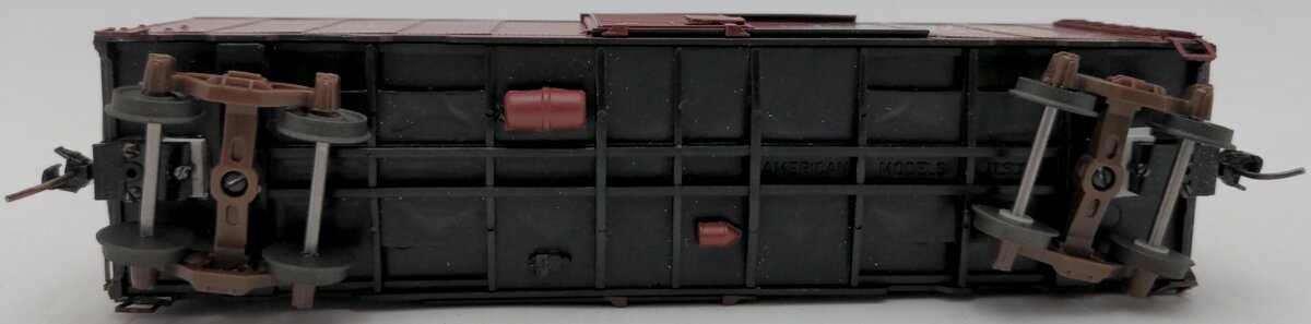 American Models S Scale Kansas City Southern Boxcar #17589 EX
