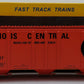 American Models 3307 S Scale Illinois Central 3-Bay Hopper (Scale Wheels) #54607 LN/Box