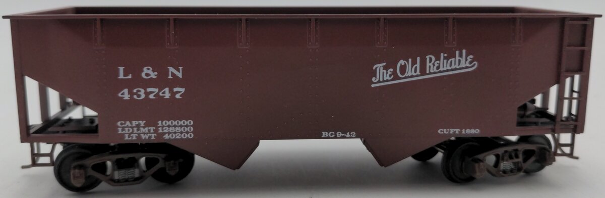 American Models S Scale Louisville & Nashville Hopper Car #43747 EX
