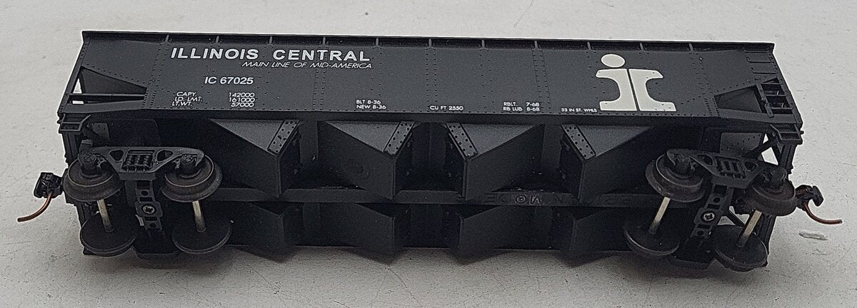 American Models 3403 S Gauge Illinois Central 4-Bay Hopper #67055 LN/Box