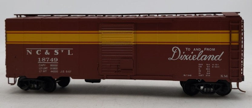 American Models S Scale Nashville Chattanooga & St. Louis Boxcar #18749 LN/Box