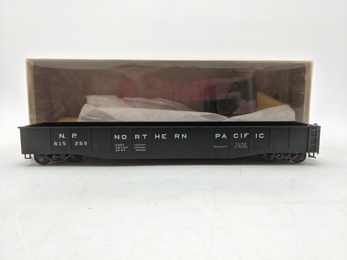 American Models 422 S Scale Northern Pacific 52' Gondola #615269-Scale EX/Box
