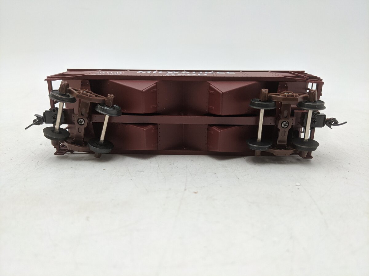 American Models 3258 3258 S Milwaukee Hopper #95130- Scale Wheels & Couplers EX/Box