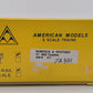 American Models 417 S Scale Norfolk & Western Gondola w/o Load #72301 EX/Box
